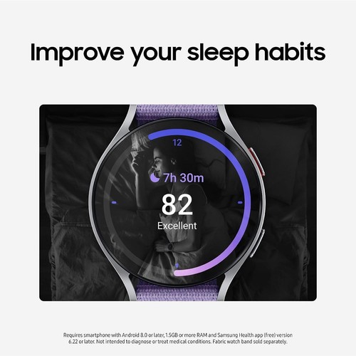 Samsung Galaxy Watch6 Aluminiowy smartwatch 44mm LTE Grafit SM-R945UZKAXAA - Zdjęcie 4 z 7