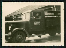 Foto - Soldat Wehrmacht im Fahrzeug - B&uuml;ssing-NAG Typ 500 S Lkw