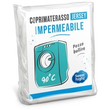 Coprimaterasso Singolo 90X200 Cm | Lenzuolo Impermeabile E Microtraspirante | Mo