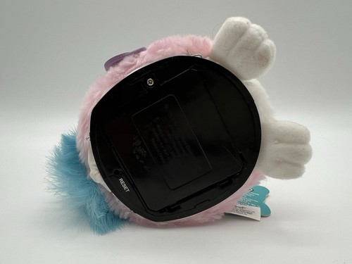 Capelli vintage 1999 Tiger Furby bambini cotone rosa caramella e blu #70-940 NO SUONO - Foto 9 di 12
