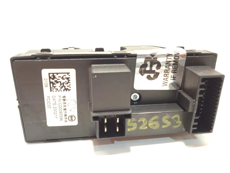 C00095596 INTERRUTTORE ALZACRISTALLI ANTERIORE SINISTRO / 7354778 PER MAXUS EDEL Foto 4 de 4