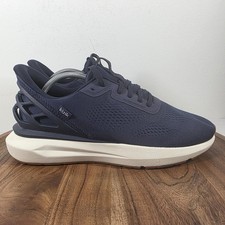 Kizik Athens 2 Hands Free Mens Navy Blue And White Size 11 Slip On Shoes