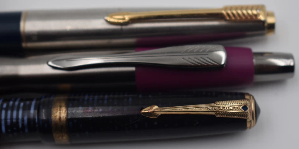 Parker Estilográfica y Bolígrafo Lote de 3 Vacumatic Urban Twist y 45 Deluxe Foto 4 de 4