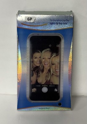 Selfie LED Light Up Bright Phone Back Case Cover For iPhone 6S 6 Plus S