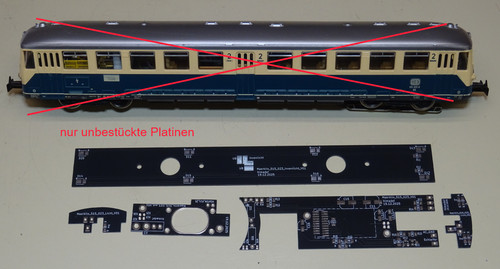 Lokplatine  Märklin 3028 Triebwagen 515 023 /  Digital.  (Maerklin_515_023_V01) | Zustand: Neu