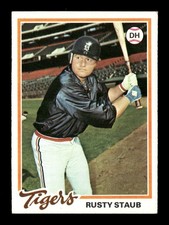 1978 Topps #370 Rusty Staub Detroit Tigers
