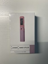 Ledger Nano S Plus Crypto Hardware Wallet Pink USB for Bitcoin Ethereum