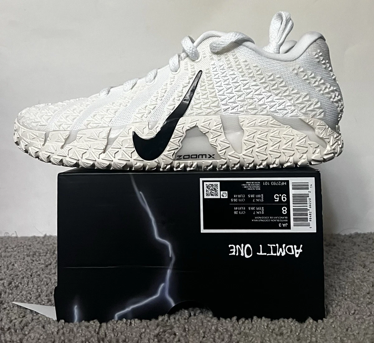 Nike Ja 3 Coconut Milk for Sale | Authenticity Guaranteed | eBay