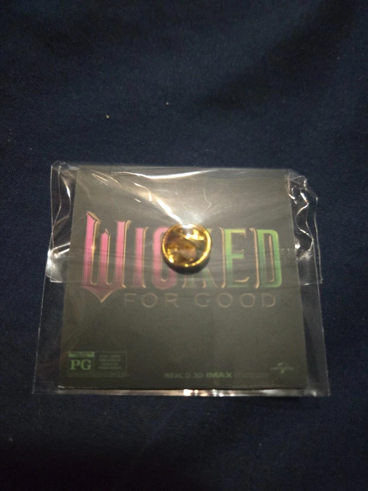 NEW Wicked For Good 2025 Movie Theater Early Access Pin Unopened Pre-Release - Image 2 of 2