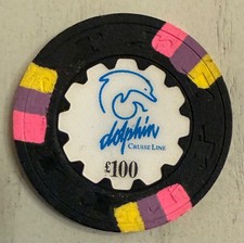 Dolphin Cruise Line £100 Casino Chip