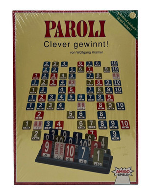 PAROLI Clever gewinnt! AMIGO Spiele Art. 4500 Brettspiel 90er VINTAGE SEALED NEU