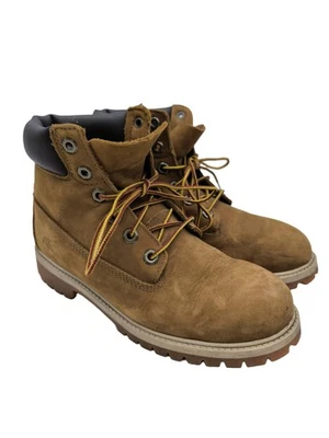 TIMBERLAND Bottines à lacets Dames Bottines T EU 38 brun style décontracté - Photo 1/4