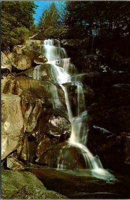 Vintage Postcard Ramsey Cascades Great Smoky Mountains National Park Tennessee