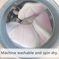 Baby Bath Pad for Infants Newborns Soft Petal Shape Bathtub Sink Suppor...