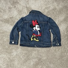 Baby Gap Disney Minnie Mouse 4T Patch Denim Jean Jacket