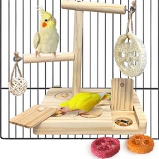 Bird Foraging Toys Parrot Enrichment Puzzle Toy Bird Playground Exploring Pla...