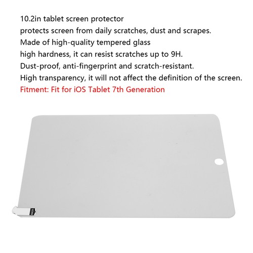 10.2In Screen Protector High-Definition Tempered Glass Protective Film For SPC - Afbeelding 4 van 12