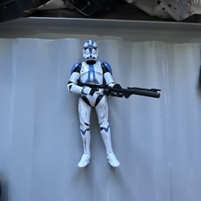 Star Wars Black Series 501st Legion Clone Trooper Action Figure Used