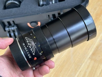 Leica Elmarit R 135mm f/2.8 3-Cam Leitz MF Lens USA Shipper MINT