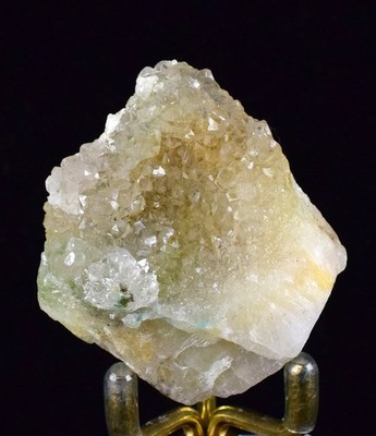 4,4 cm DRUZY QUARTZ Lily Mine Peru Malachit 2000 Discovery Super Crystals D233