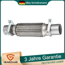 Flexrohr + 2x Schellen 50x200/320mm kompatibel mit Opel Astra H Astra J Corsa D