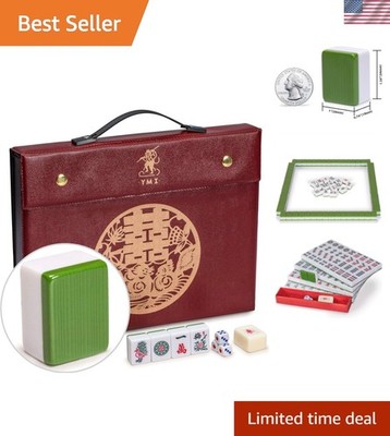 Chinese Mahjong Set   Rouge Heritage   146 Medium Tiles, Professional Set for...