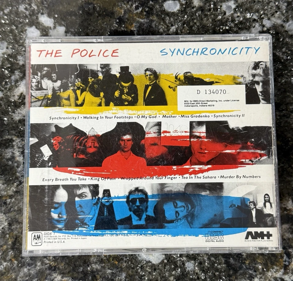 VINTAGE Synchronicity by The Police (CD, Oct-1983, A&M (USA)) TESTED NICE!! Foto 4 de 4