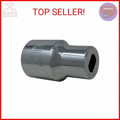 CTA Tools A430 Double-D Shock Stem Socket: 3/8'' Drive Strut Nut Holding Socket,