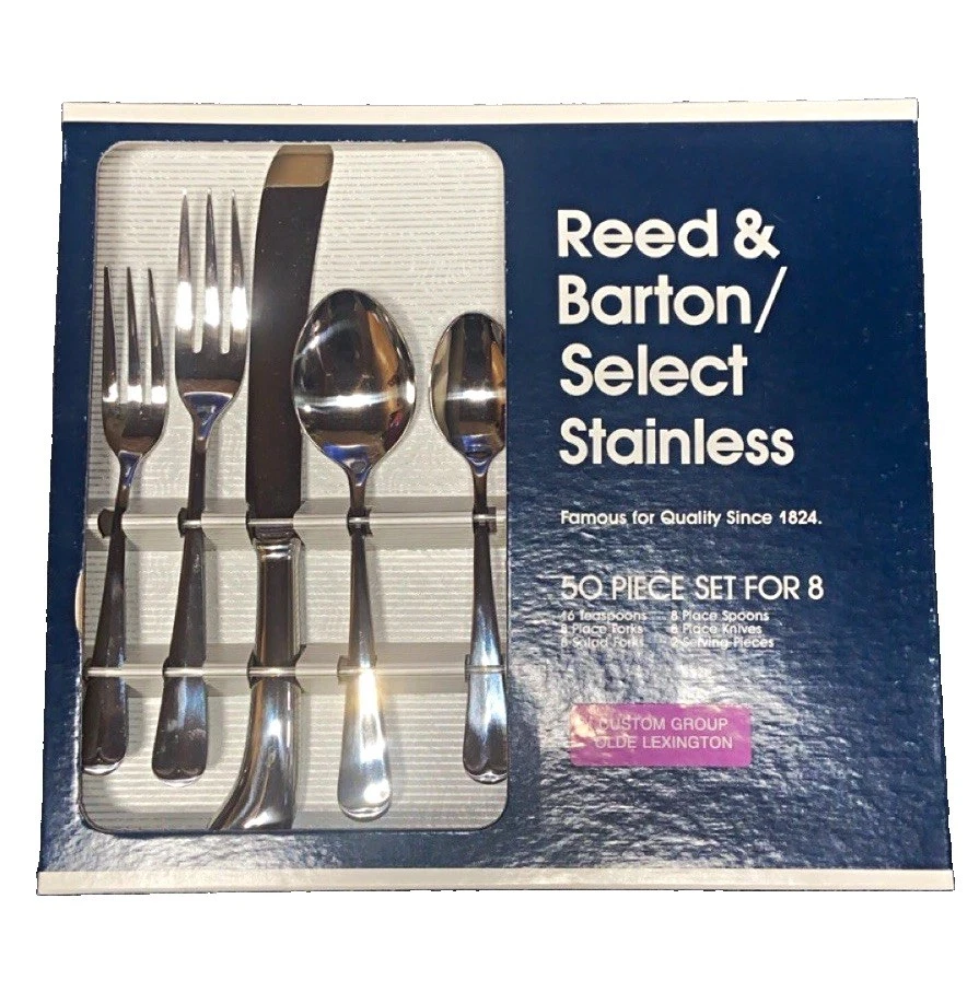 Reed & Barton Set with Serving Piece Flatware Sets for sale | eBay