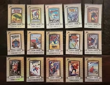 2025 Fleer Brilliants Superman Classic Covers Complete Set 1-15 
