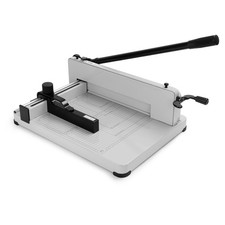 Guillotine Paper Cutter Heavy Duty 400 Sheet Capacity  Paper Cutter 12 Inch