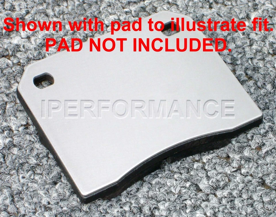 Juego de pastillas de freno de titanio para Ferrari 365 GT, 4 B C S 67-75, Gir R Foto 2 de 3