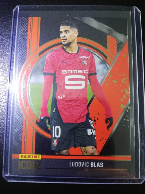panini Iconz LUDOVIC BLAS /20 ORANGE BASE Stade Rennais RENNES