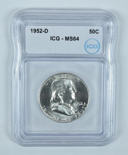 1952-D Franklin Half Dollar MS64 ICG *9917