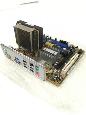 Asus M2N61-AR AMD Athlon 64 X2 CPU Motherboard w/Heatsink,Socket AM2,WORKING