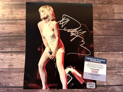 Debbie Harry Signed (BLONDIE) 8x10'' Authentic Original Autograph GENUINE w/COA