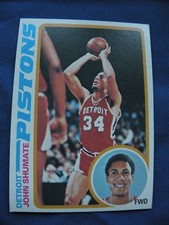 1978-79 Topps John Shumate Pistons card #46 basketball NBA S&H $1