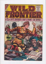 WILD FRONTIER #6 [1957 FN+] DAVY CROCKETT & DANIEL BOONE    CHARLTON COMICS