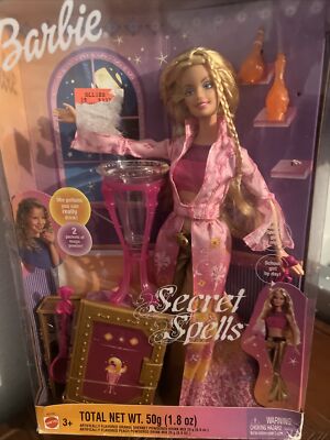 Barbie Secret Spells 2003 Mattel B2787 NIB NRFB (New But Box Is In