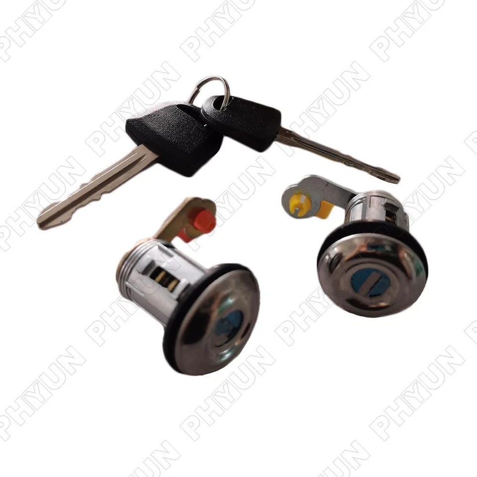 1 Set Door Lock & Keys Kit For 1995-2000 Toyota Tercel #69051-16250, 69052-16230 - Imagem 3 de 4