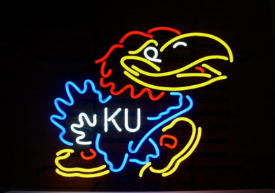 Kansas Sport  Neon Sign Light For Home Bar Pub Club Home Wall Decor