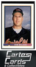 Bob Milacki 1991 Bowman #101  Baltimore Orioles TTM/IP Signed Autographed