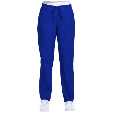 Scrubstar Womens Core Essentials Drawstring Scrub Pant 3XL New with Tags Blue