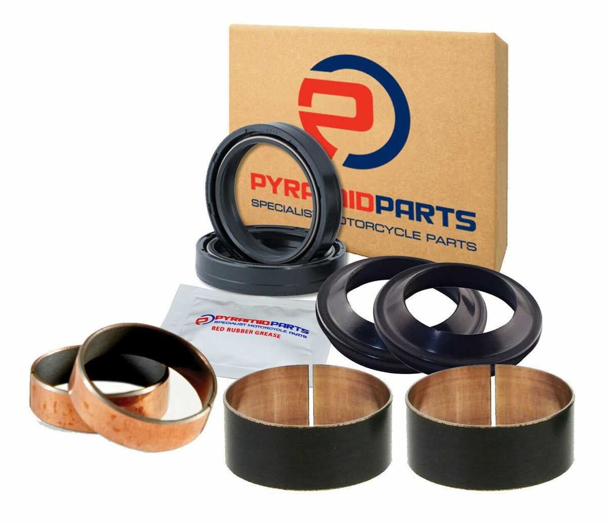 Fork Seals Dust Seals Bushes Kit for Kawasaki ZX500 A1 A2 A3