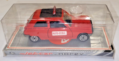 Rare NOREV 850 JET CAR - Renault 5 Auto-école Miniature Métal échelle 1/4