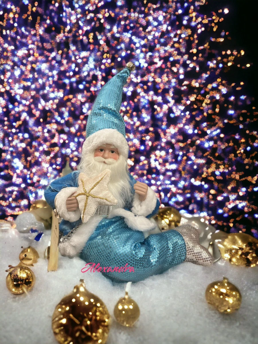 NEW Christmas Coastal Nautical Santa Claus Florida Bella Lux kdesign