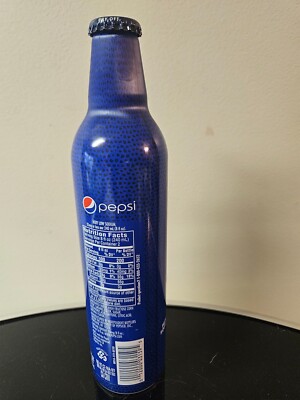 Limited Edition PEPSI Super Bowl XLV 16 oz. Aluminum Bottle Full