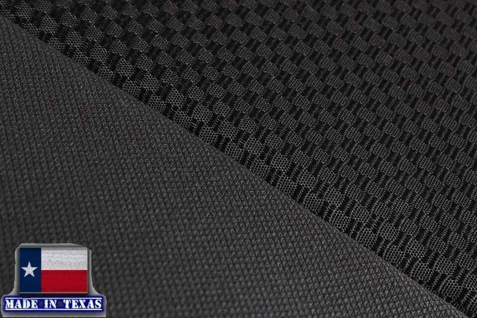 Chevy Silverado 1500/2500 2014 2015 2016 cubierta de asiento inferior de tela negra del conductor Foto 3 de 4