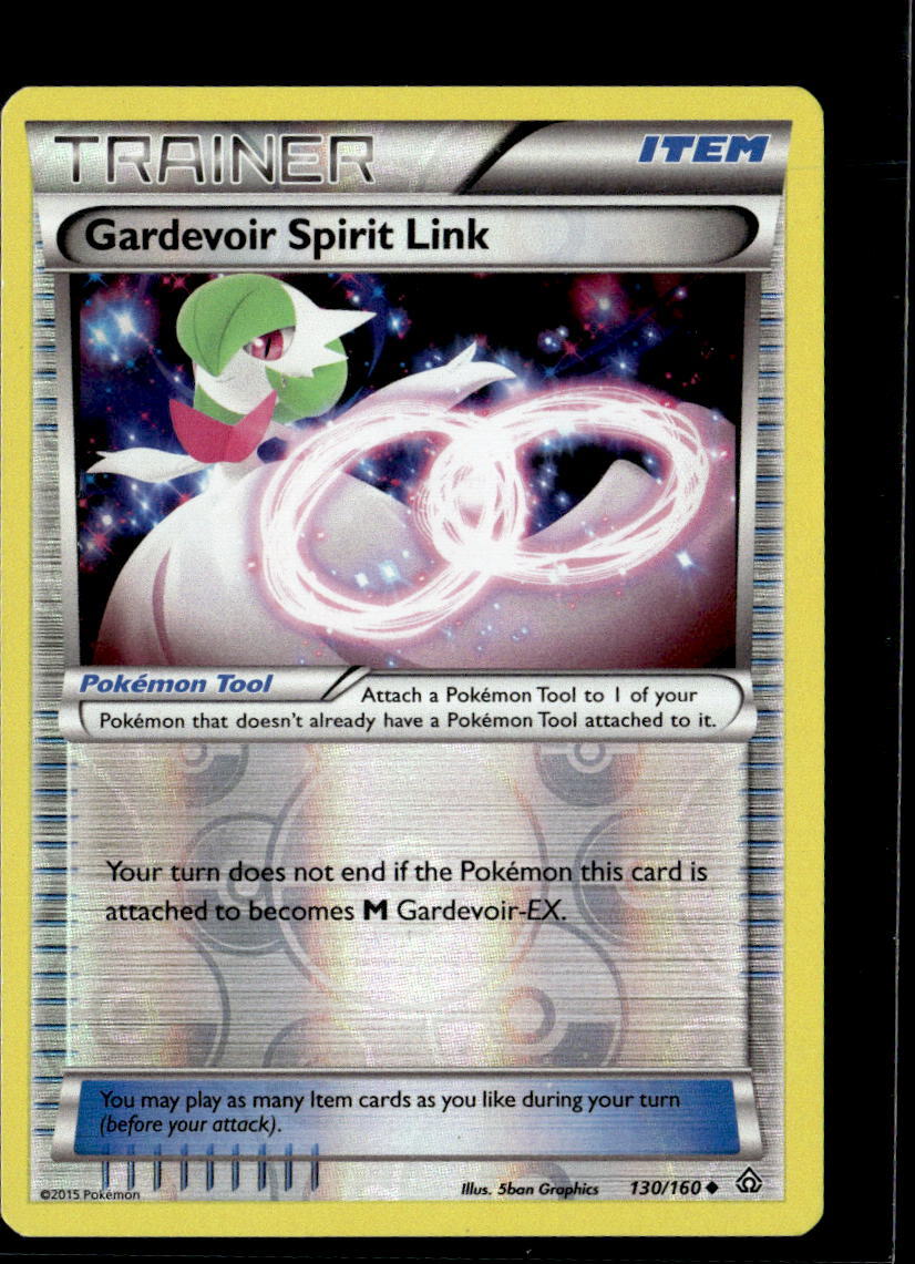 Pokemon Gardevoir Spirit Link 130/160 Primal Clash Reverse Holo Uncommon
