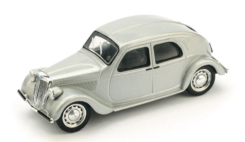 MODELLINO AUTO EPOCA STATICO BRUMM LANCIA APRILIA 1A SERIE 1936-48 ARGENTO 1:43 - Immagine 2 di 4